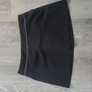 Mini skirt with diamond detail size med